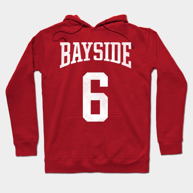 Bayside Tigers AC Slater Football Jersey Hoodie by darklordpug